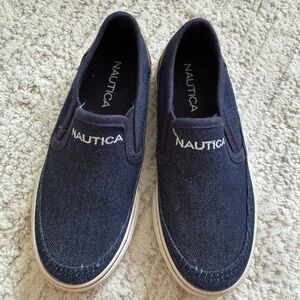Nautica little boy jeans Dark Blue Slip-On Loafers